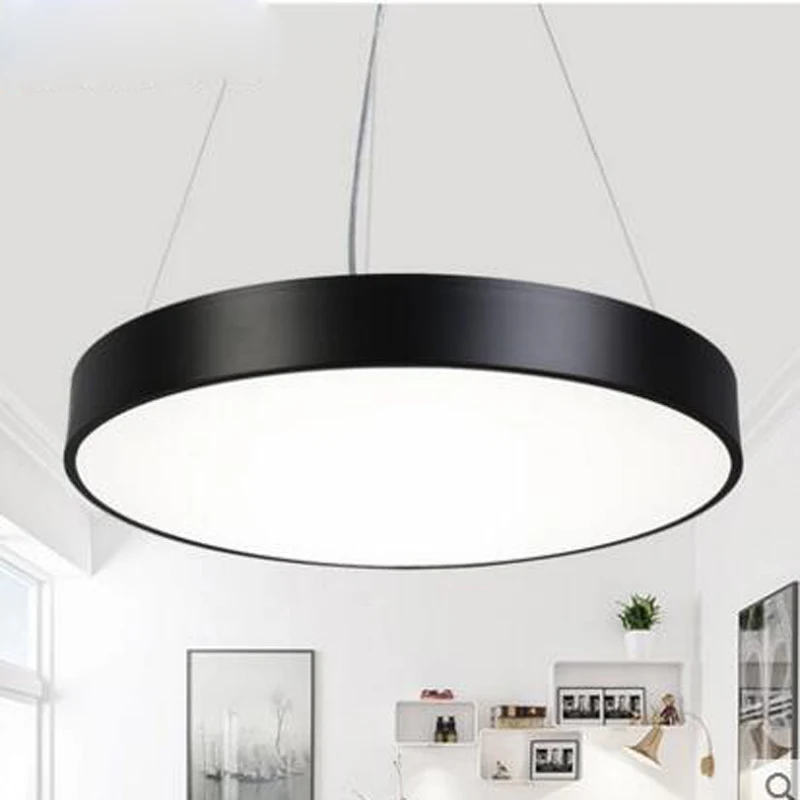 LED chandeliers modern minimalist office studios clothing stores Internet cafes lighting fixture led lamp | Лампы и освещение