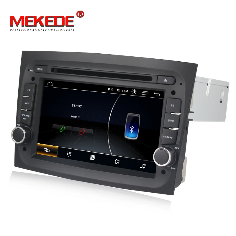 MEKEDE Android 8 1 автомобильный dvd плеер gps навигация для FIAT DOBLO 2015 2016 + авто стерео блок