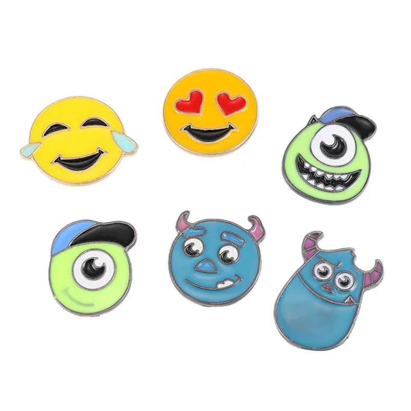 Брошь в стиле университета монстров Sulley Mr Q эмалированная булавка для рюкзака