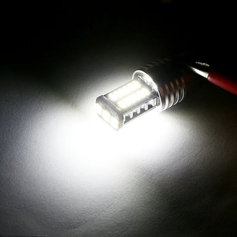 Canbus без ошибок 1156 светодиодные фонари заднего хода P21W BA15S 15 шт. 2835 SMD для