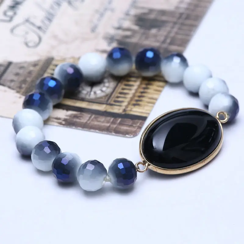 Новый уникальный браслет с кристаллами Галактики ювелирный набор градиентный