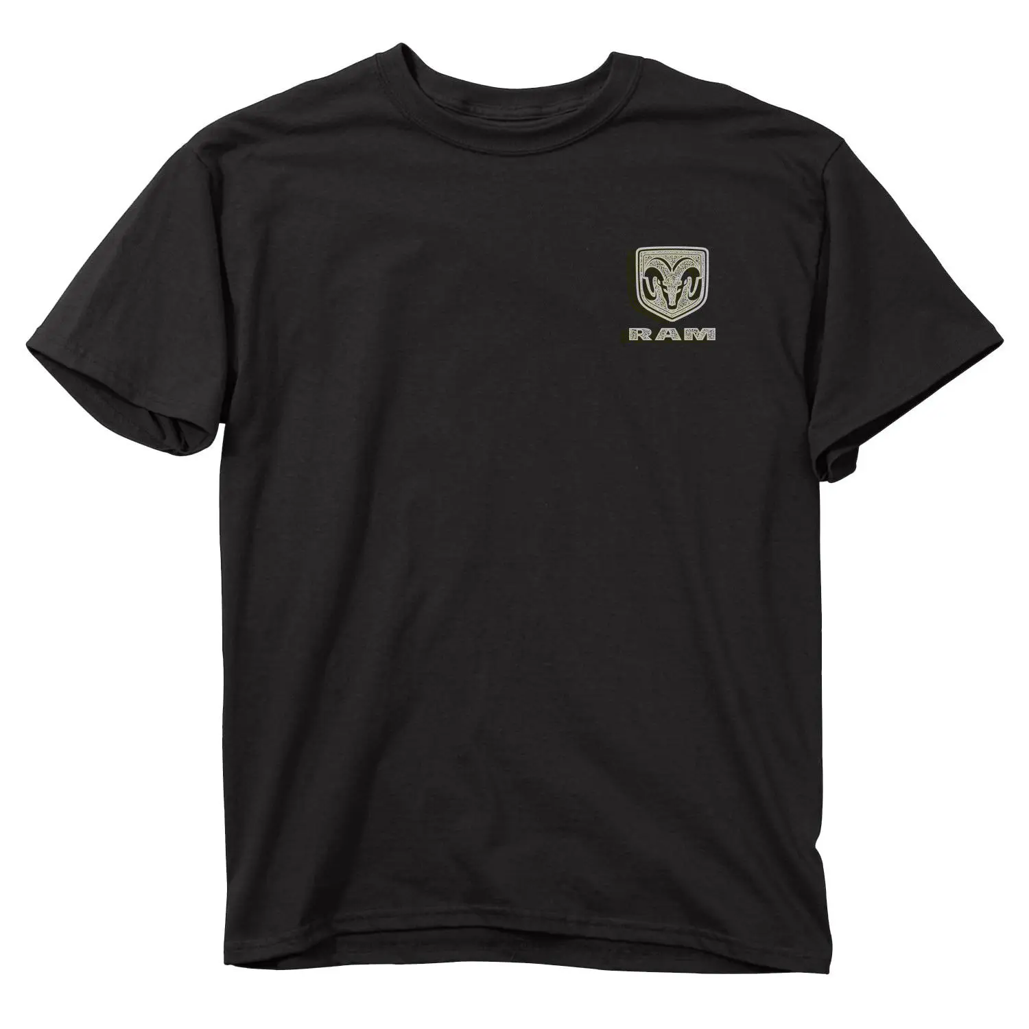 

Men 2019 New Short Sleeve Hipster Classic American Car Fans Ram Usa Grit Design At Shirt