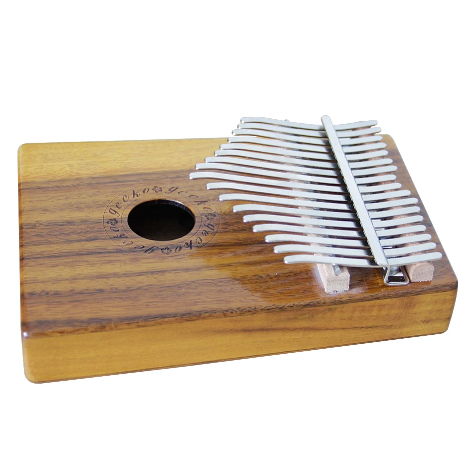 Gecko K17K 17 клавиш Kalimba твердый KOA Африканский большой палец пианино перкуссионная