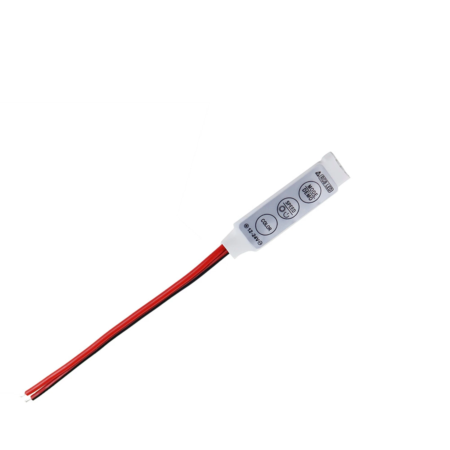 RGB светодиодный контроллер Диммер DC 12 В мини 3Key для SMD 3528 5050 5630 RGB Светодиодная лента DC12V 4Pin Быстрая JQ