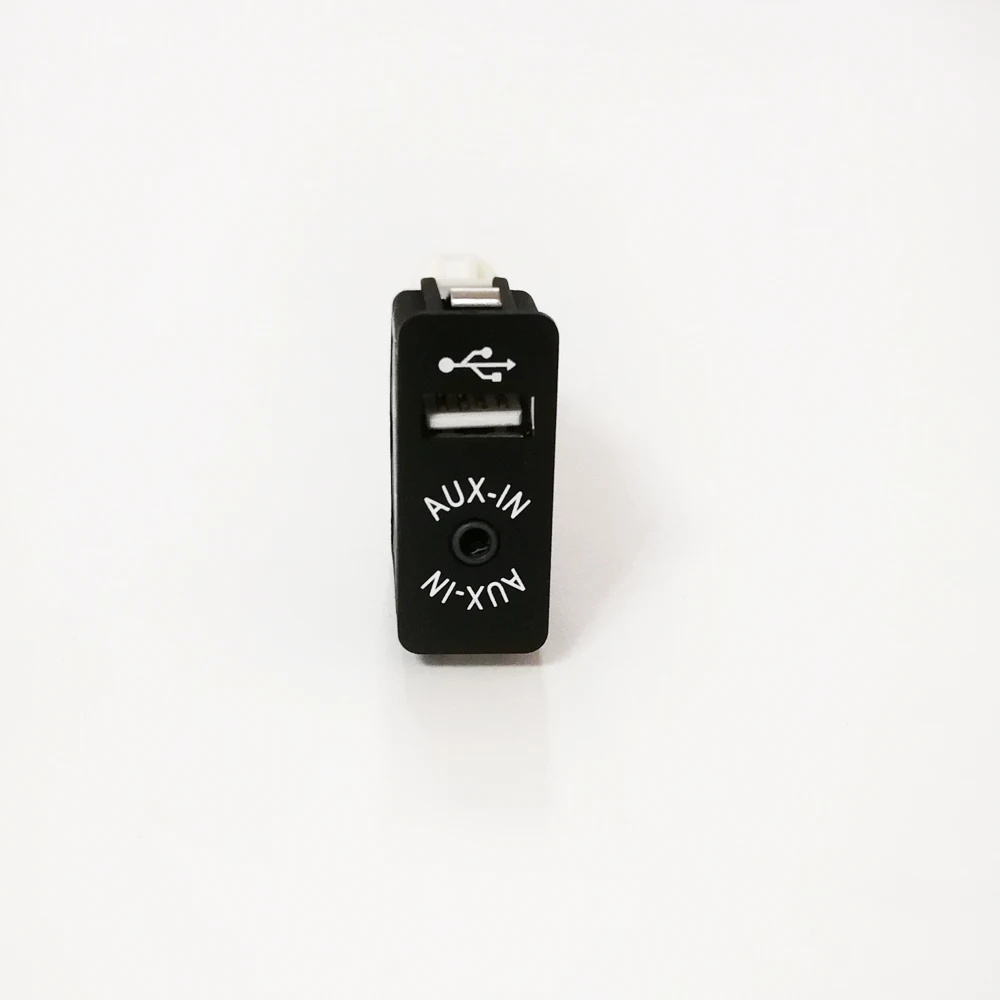 Biurlink 2 стиля USB/AUX переключатель автомобильный аудиоразъем Aux вход зарядный
