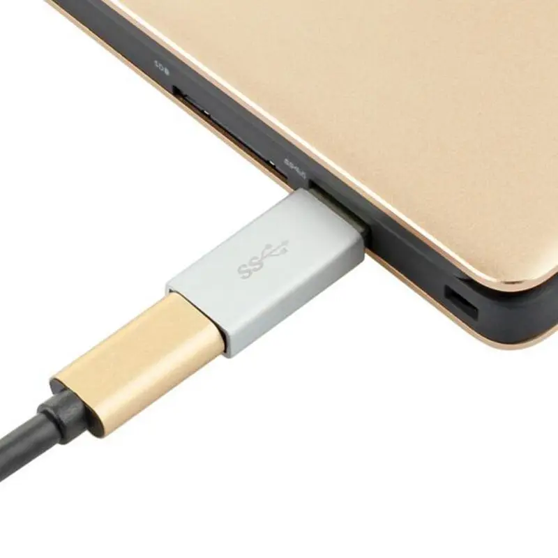 Алюминиевый корпус USB 3,1 type-c type C женский CF к USB 3,0 A Мужской AM разъем адаптера USB3.1 USB-C