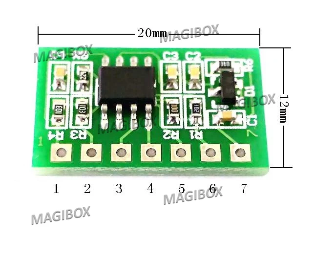 10 шт./лот 125 кГц EM4100 TTL RS232 RFID считыватель карт встроенный модуль UART интерфейс + 345UH