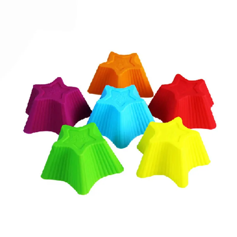 3D Животные Морская звезда льда лотки Плесень Желе торт пирог принадлежность для