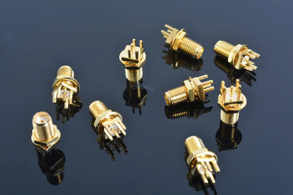 Sindax SMA female connector KE PCB Mount и Female Plug прямая розетка паяльный адаптер разъем 10