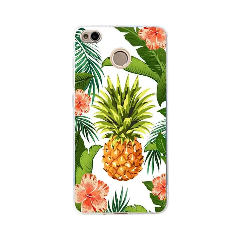 Soft TPU Phone Case FFlower Leaf Rose pineappl epetunia For xiaomi redmi 6 5s 5x 6x note3 mi8 4x 4a 3s note4x note5a c041 | Мобильные