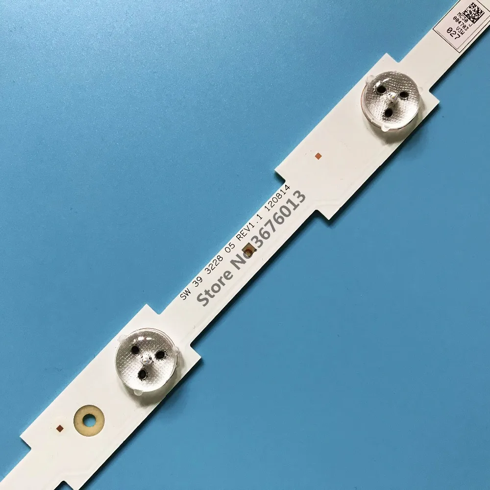 9 шт./лот 39 &quotСветодиодная лента SW 3228 05 REV1.1 120814 5 светодиодов (1 светодиод 3 В) 420 мм|5