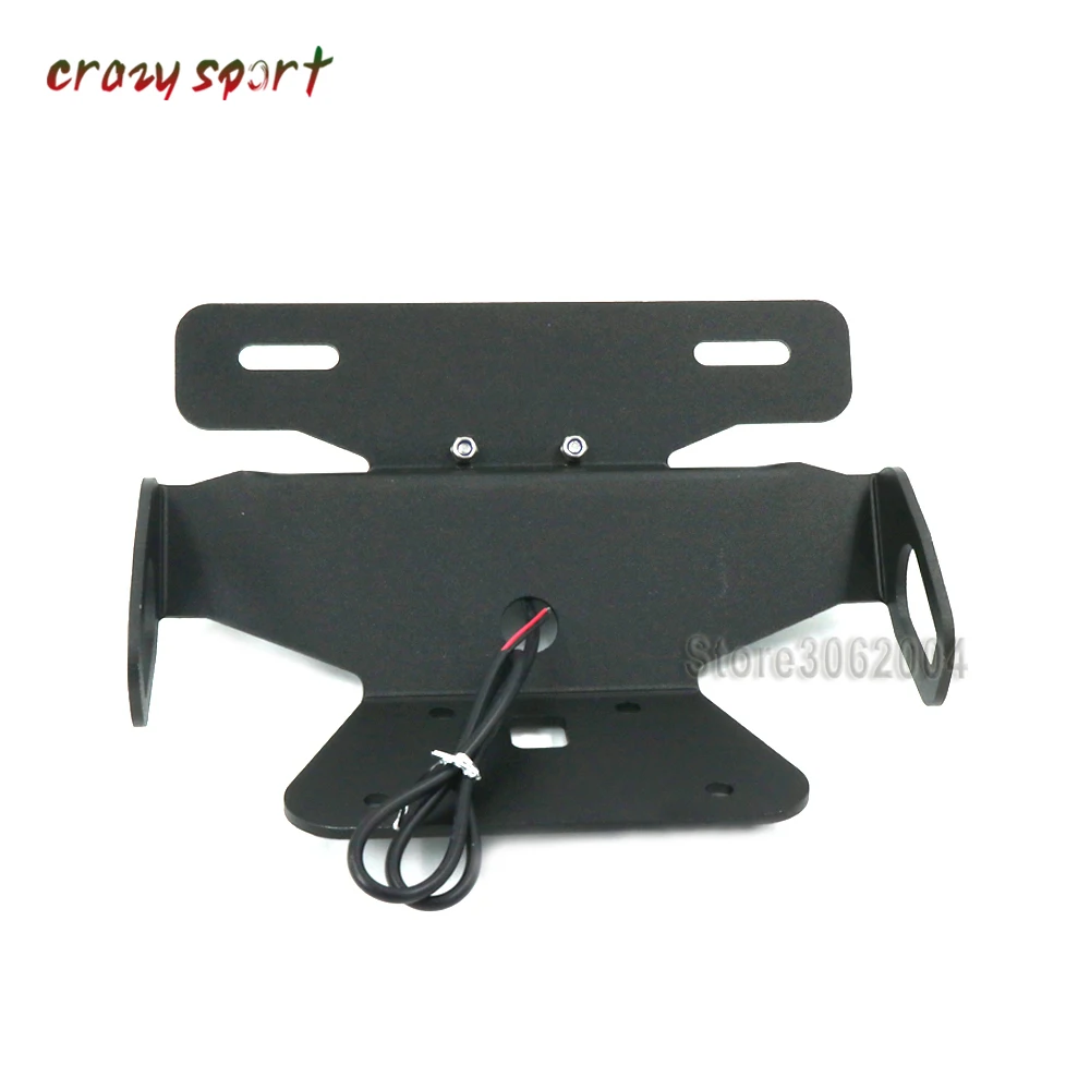 Держатель номерного знака для KAWASAKI Z250 Z 250 2013 2014 Fender Eliminator Кронштейн с винтом 6