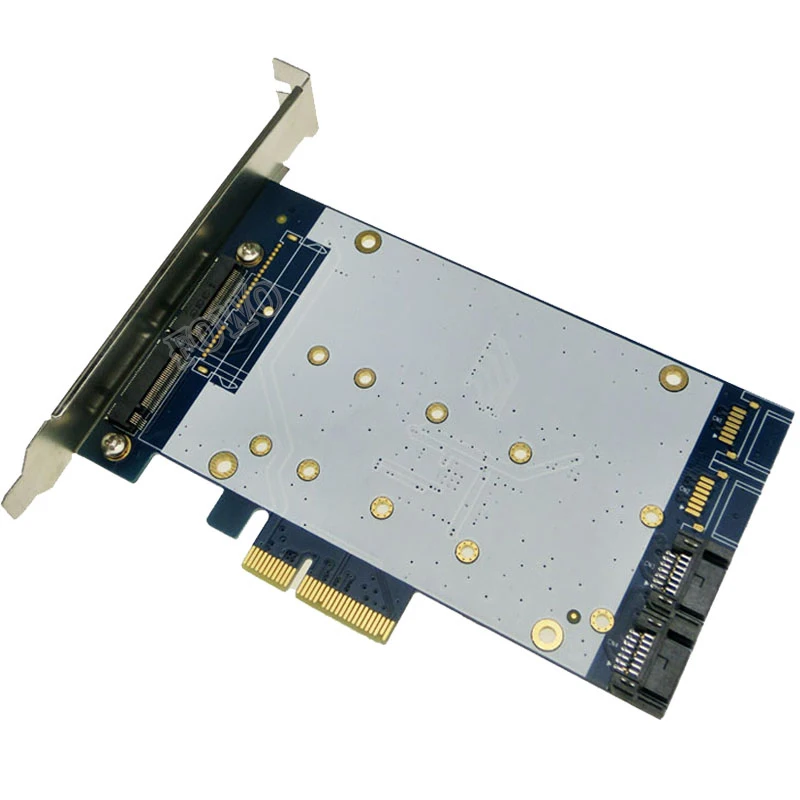 X4 PCIe к 2 SATA 3 0 + B Ключ NGFF(m.2) RAID карта HyperDuo III порт M.2 PCI E|sata iii port|raid cardm.2 pci |