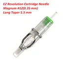 5 шт. EZ Revolution картридж иглы #12 (0,35 мм) иглы для татуировки Мангум для картриджа системы тату машины