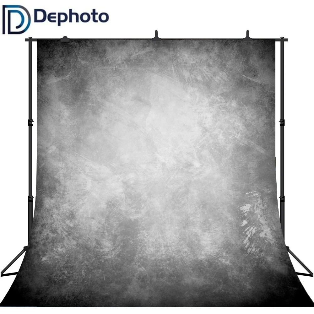 Dephoto абстрактный Черный Серый Ретро фон для фотосъемки индивидуальные фото CP