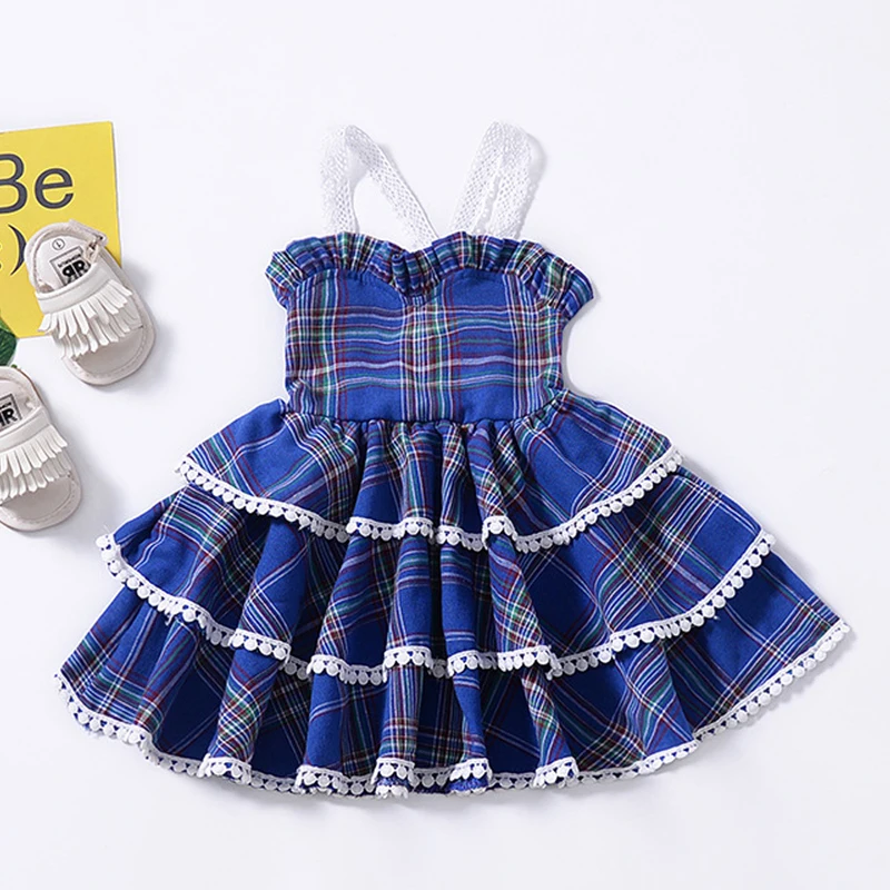 Платья для девочек новинка 2019 года Весенняя детская одежда милое Пышное Платье