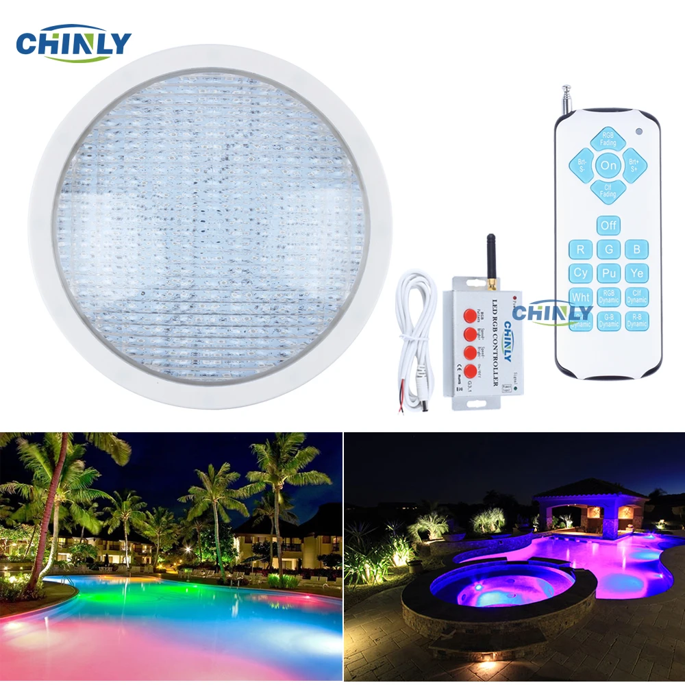 Par 56 светодиодный светильник для бассейна s AC12V 18 Вт RGB SMD5050 лампочка | Светодиодные подводные светильники -32797758206