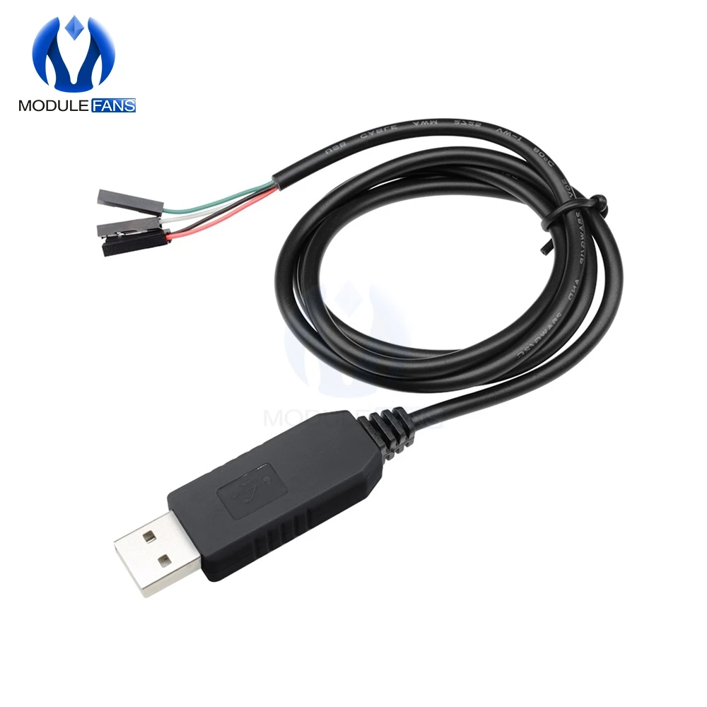 PL2303 PL2303HX USB к UART ttl кабельный модуль 4p 4 Pin RS232 конвертер последовательный адаптер Кабельный модуль PL2303HX конвертер