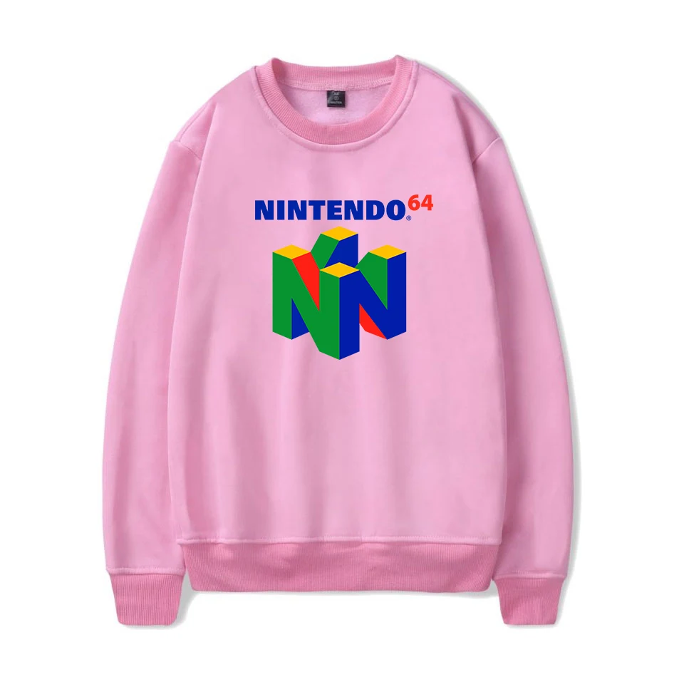 Новое поступление горячая Распродажа Classic N64 толстовка с капюшоном и принтом в