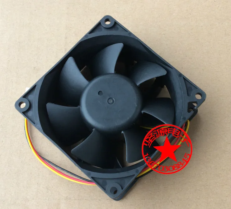 Nidec V35131 58CISF DC 24V 0.53A Размеры: 90x90x38 мм версия 3 провода Сервер вентилятор