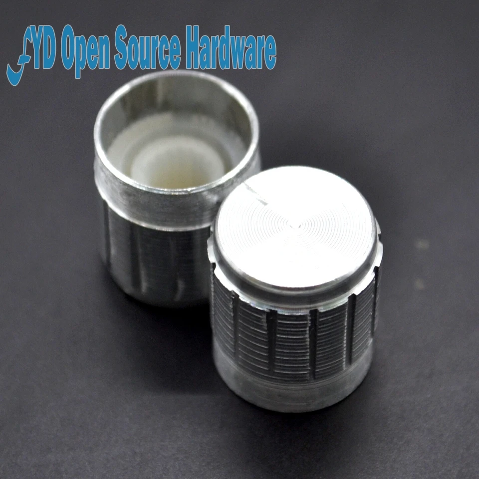 10pcs Lace aluminum knob potentiometer volume 15X17 hat | Электронные компоненты и принадлежности