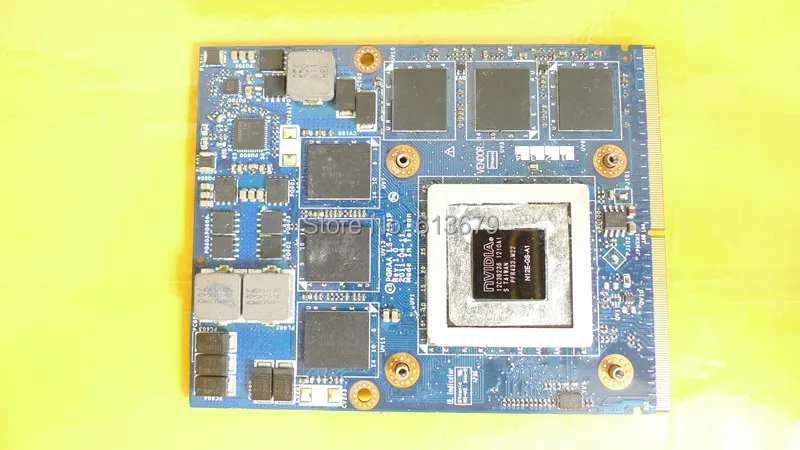 Видеокарта GTX560M GTX 560M 1 5 ГБ для ноутбука X770 X775|dell alienware m17x|dell laptop m15xdell notebook |