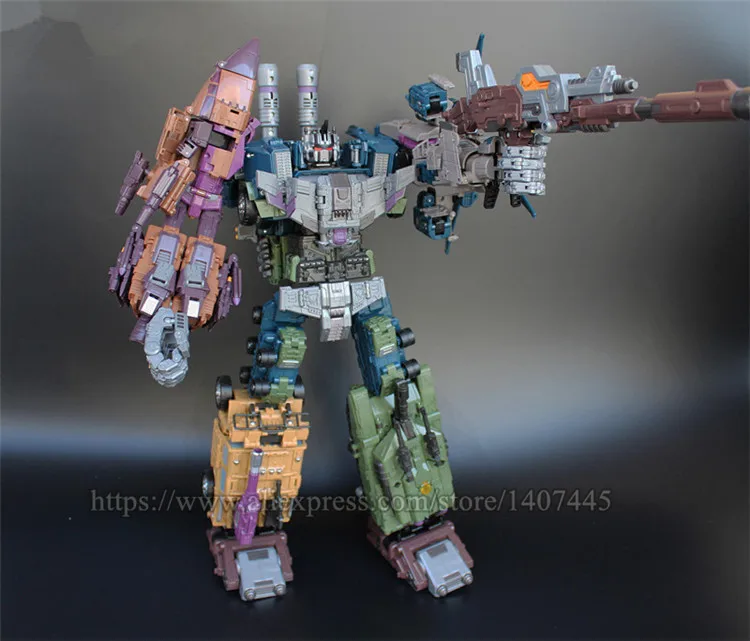 JINBAO 6 в 1 Опустошитель Predaking Трансформационные игрушки мальчик оверсайз 50 см робот автомобиль ко G1 модель аниме фигурка подарок игрушка для малыша