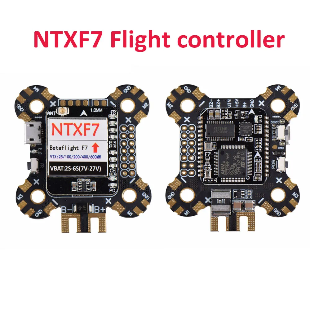 NTXF7 Контроллер полета F7 встроенный 25/100/200/400/600 МВт переключаемый av передатчик 2 6S