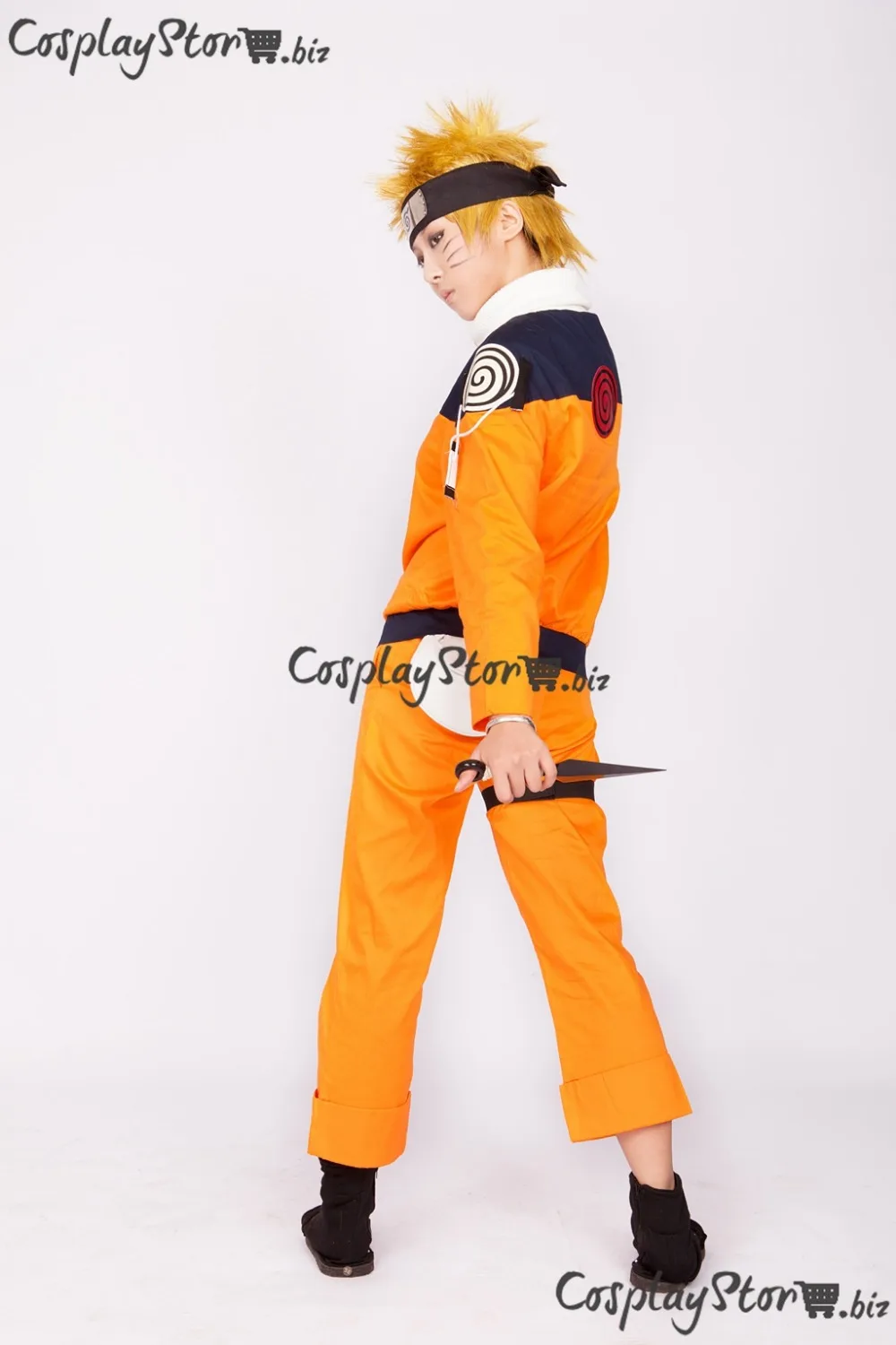 Куртка с Наруто косплей Узумаки оранжевый для мальчиков костюм 2014|naruto cosplay