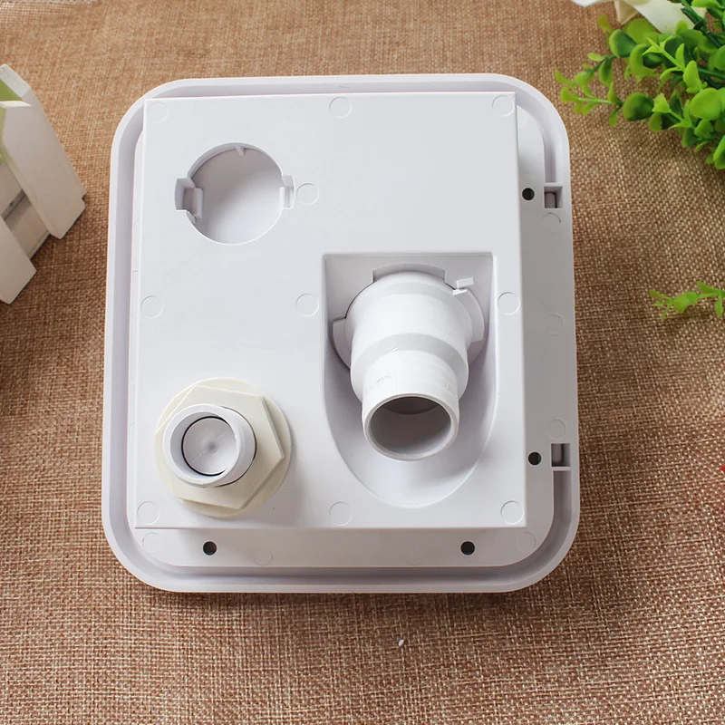 Universal White Gravity Water Hatch/water intake Fill Dish Lock Keys RV Trailer motorhome Camper caravan accessories