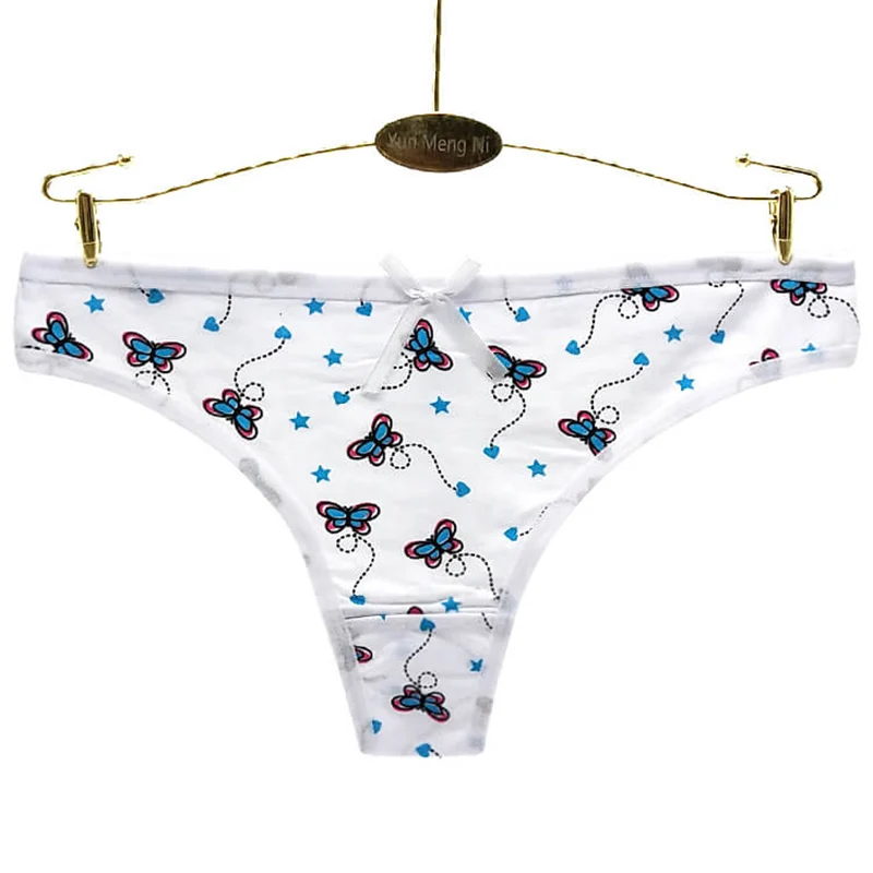 5 шт./лот сексуальные трусики женские хлопковые трусы стринги Calcinha нижнее белье