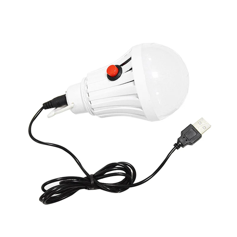 Мини Портативный 7 Вт светодиодный лампы зарядка через usb аварийного свет Отдых