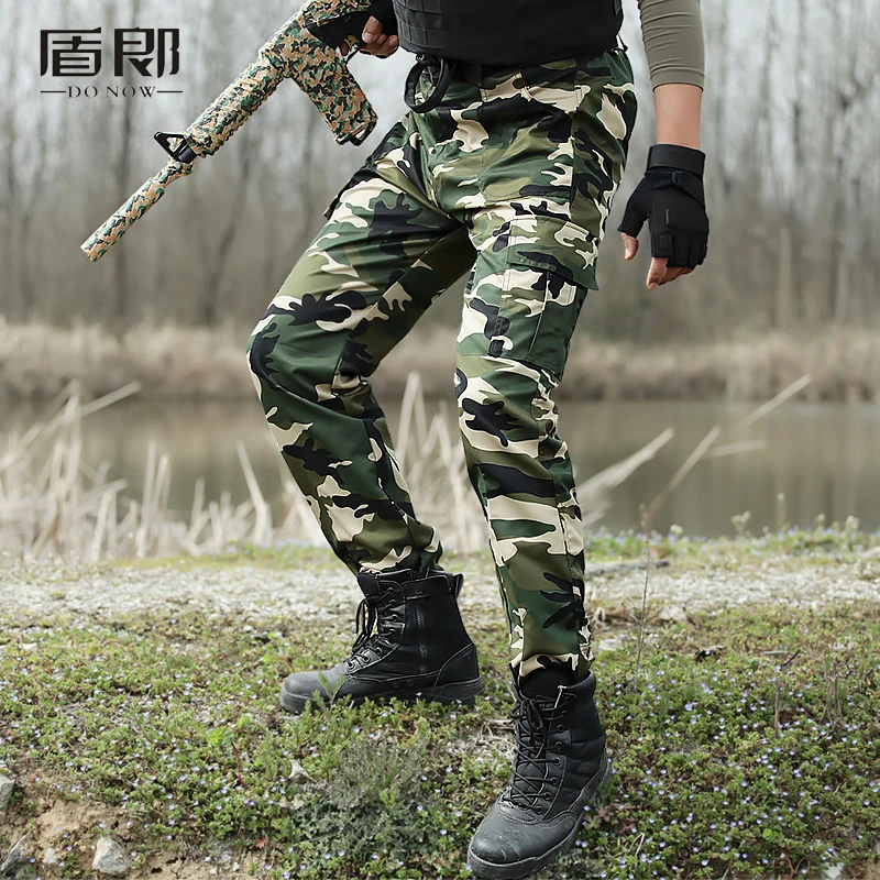 Брюки мужские тактические камуфляжные уличные спортивные Походные штаны в стиле