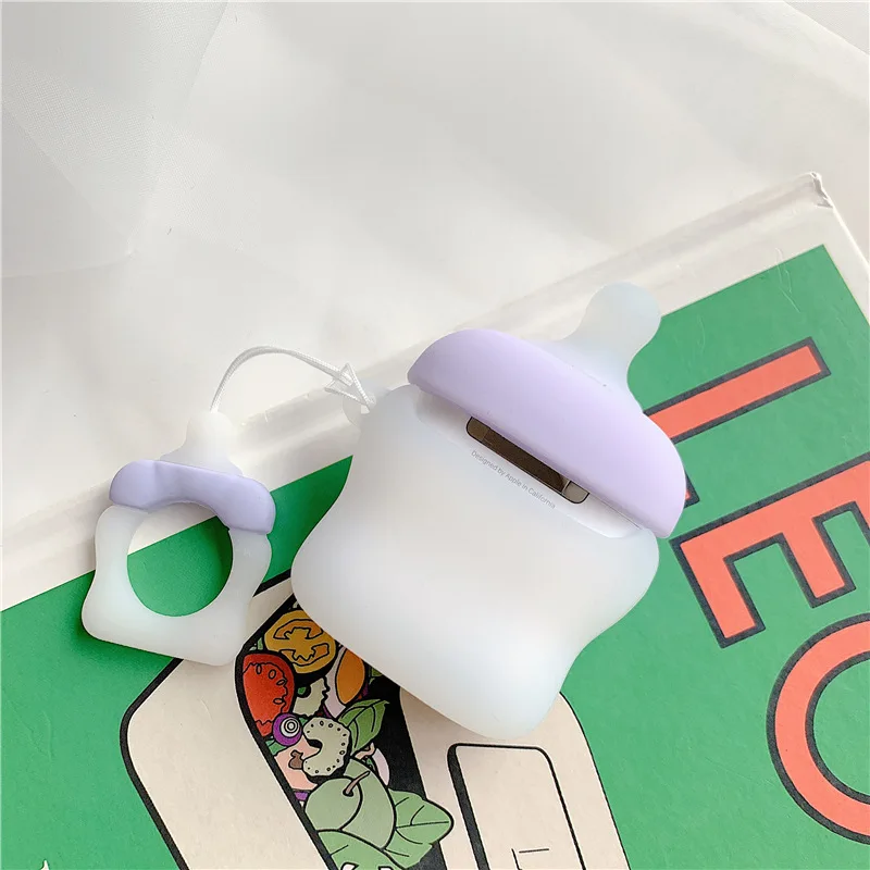 Силиконовый 3D чехол для наушников Airpods2 apple i10 tws Air Airpods беспроводные наушники с