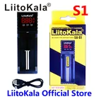 Liitokala Lii-S1-S2 зарядное устройство для аккумуляторов с автоматическим определение полярности для 18650 26650 18350 18340 AA AAA Li-Ion Ni-MH батарей