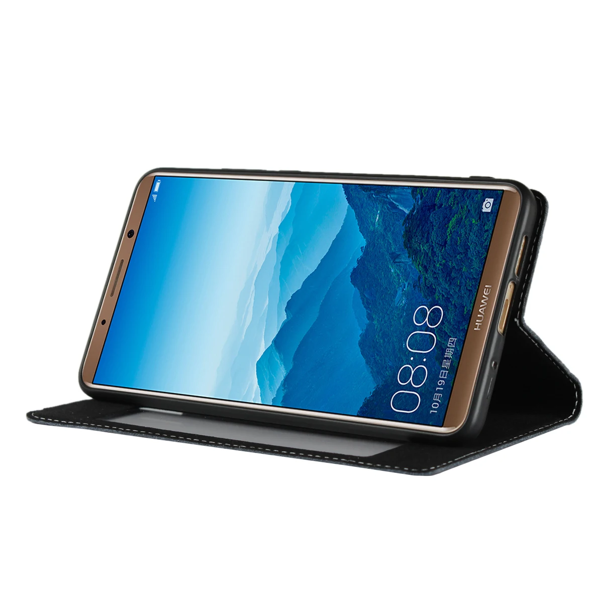 Чехол из натуральной кожи премиум-класса для Huawei Ascend Mate 10 ретро чехол с откидной