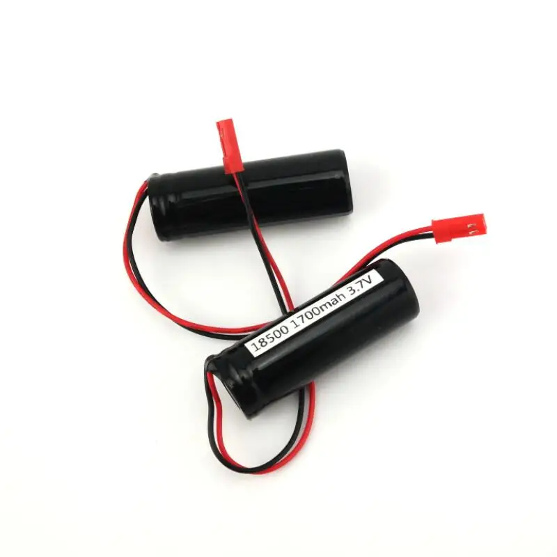 Очень дешевый Vbatty 18500 1700mah 3 7 V одиночный аккумулятор JST интерфейс 3mods PCB (1