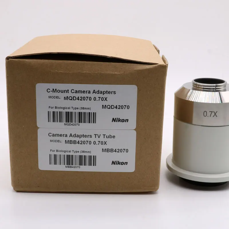 0.7X Биологический микроскоп C Mount Camera Adapter CCD монтажный интерфейс для