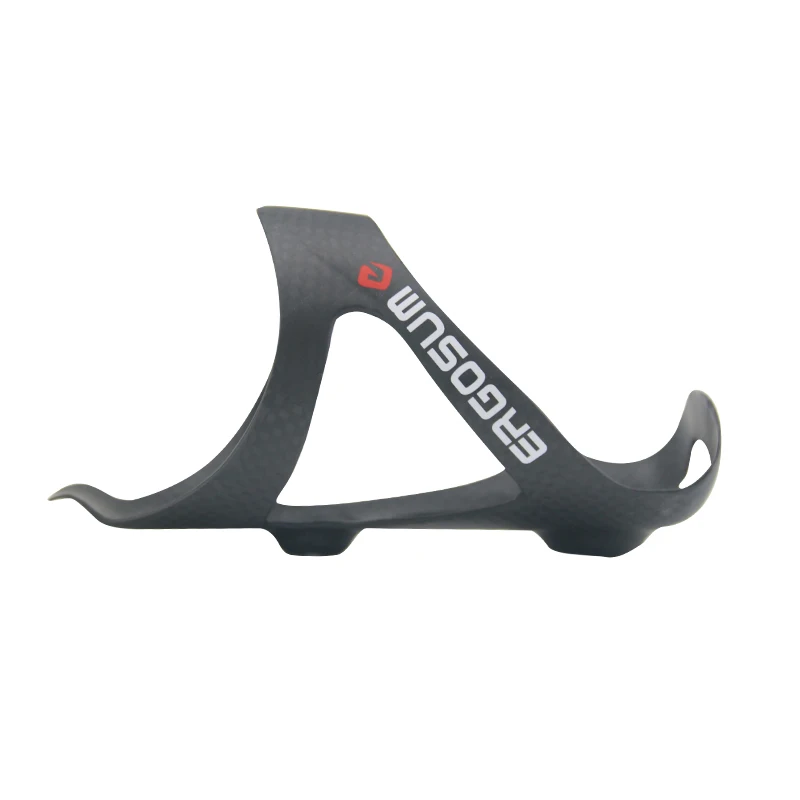 ERGOSUM Bottle Cage Cycling Carbon Black Road Bicycle Holder 3K Matte Mountain Bike Water Holders | Спорт и развлечения