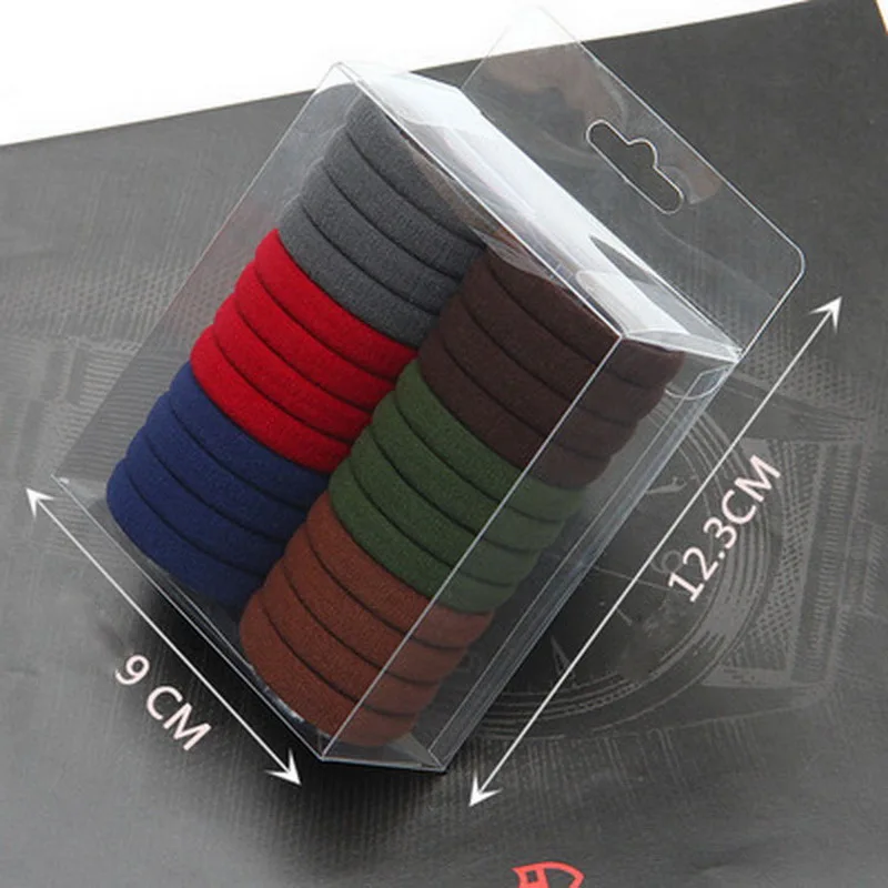 24 Pcs Elastic Nylon Headbands For Women Girls Her Rubber Bands Crude Hair Ties Scrunchies Headdress Kids Accessories |