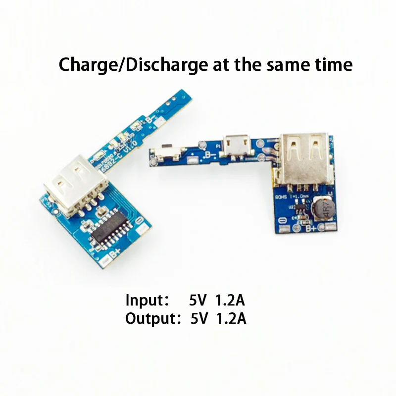 5V 1A 1.2A двойной USB выход для Xiaomi 16000mAh Мобильный банк питания зарядное устройство Модуль повышающий заряд платы DIY