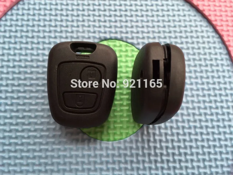 1 шт. 2 кнопки дистанционный ключ заготовка брелок в виде ракушки чехол Замена