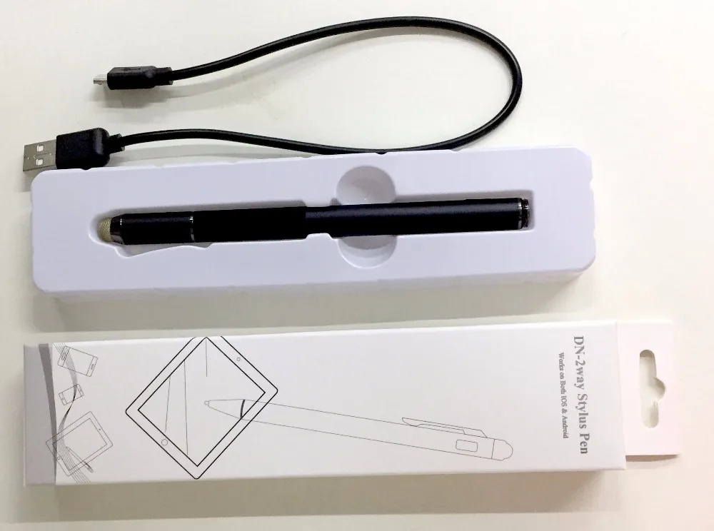 Только 1 4 мм ручка для планшета (2 в 1) стилус рисования IOS и Android stylus slim. Ручка