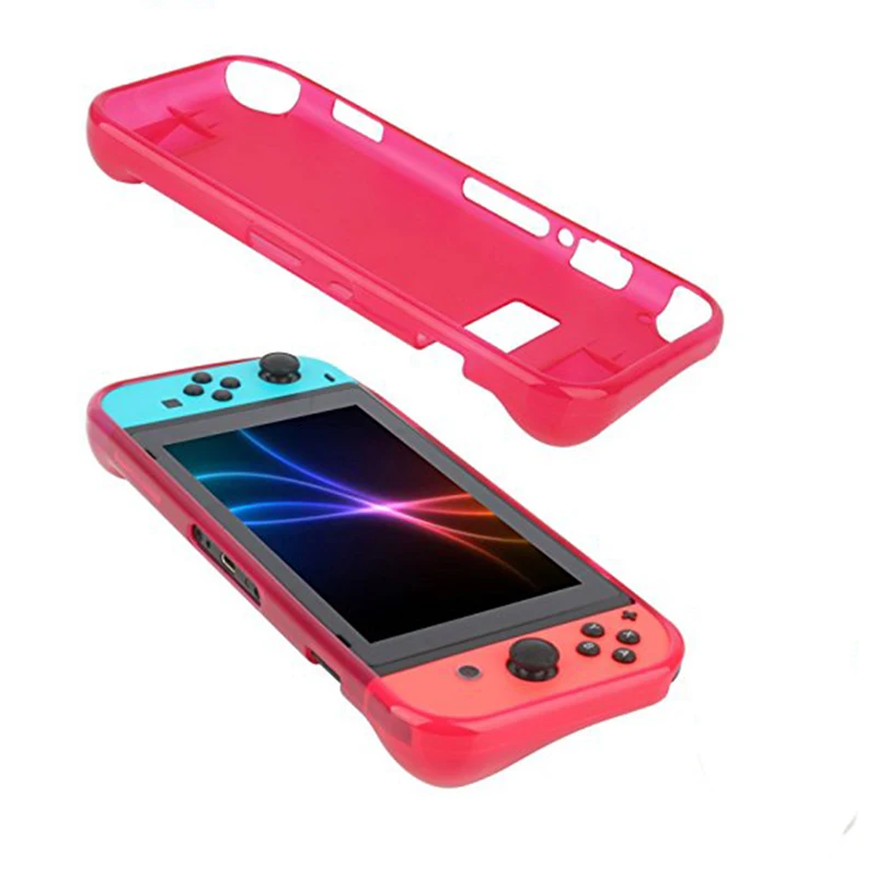 Мягкий силиконовый чехол для Nintendo Switch защитный устойчивый к царапинам с защитой