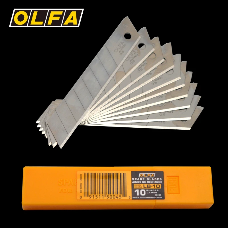 

MADE IN JAPAN OLFA LB-10 LB-50 Blade for PL-1 LL L-1 L-2 L-3 OL FL CL ML SL-1 EXL XL-2 BN-l BN-AL NOL-1 NL-AL CMP-2 CS-1 CS-2