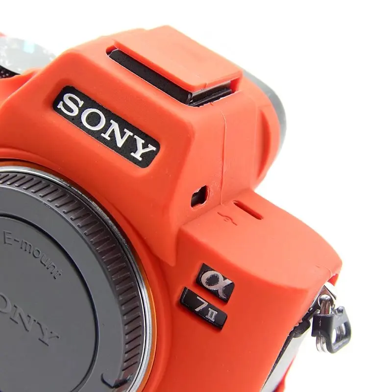 Новый мягкий силиконовый чехол для камеры Sony A7 II A7II A7R Mark 2 резиновый защитный