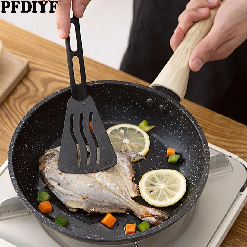 

20-26CM Maifan Stone Wok Non-stick Pan Frying Pans Soup Pot Frying Pan Multi-purpose Kitchen Pot Use for Gas & Induction Cooker