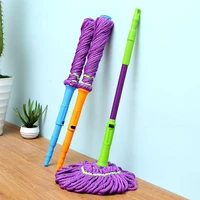 microfiber squeeze water mop multifunction tow head rotat absorbability dry wet retractable lazy floor household cleaning tools