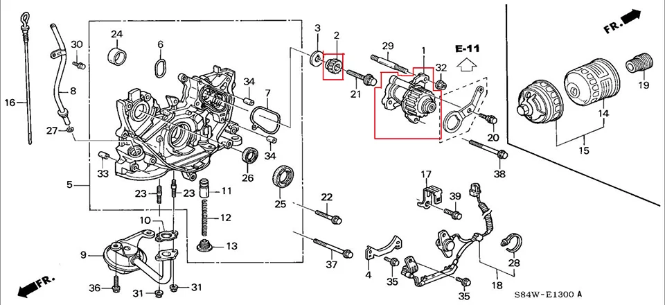 Zuk Фирменная Новинка Bal вал Шестерни чехол для Honda Accord 1998-2002 cg5 CF9 2.0l 2.3l Odyssey 1998-2004 ra3 ra6 2.3l для Acura CL 2.3l