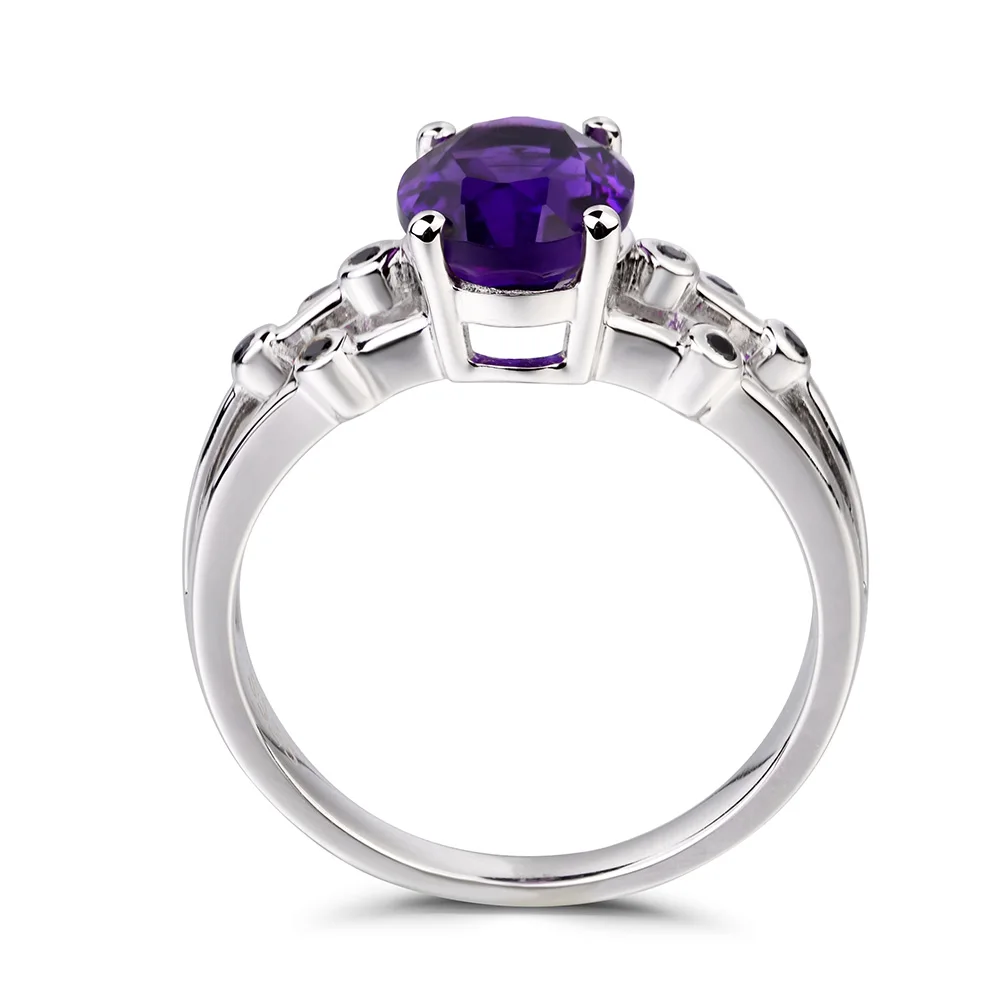 Женское Обручальное кольцо с овальной огранкой|925 sterling gemstone rings|gemstone rings silvergemstone